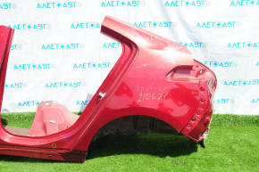 Quarter wing rear left Chevrolet Volt 11-15 red, dent, with central pillar