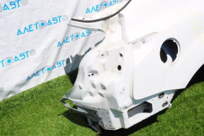 Quarter wing rear right Ford Focus mk3 11-18 4d white, with central pillar