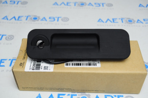 Trunk opening handle with button Hyundai Sonata 15-17 without camera