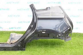 Quarter wing rear left Lincoln MKC 15-19 blue, on the body