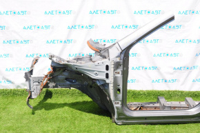 Front left body pillar Nissan Rogue 14-20 gray