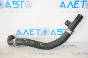 Cooling pipe lower Hyundai Tucson 16-21 2.0 assembled 2 parts with quick release