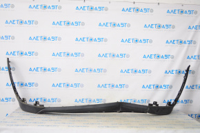 Front bumper lip Hyundai Tucson 16-18 structure black, tears, dented