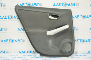Door trim card rear left Toyota Prius 30 10-11 cloth dark gray, rubbed