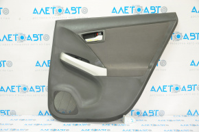 Door trim card rear right Toyota Prius 30 10-11 cloth dark gray, rubbed