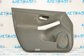 Door trim card front left Toyota Prius 30 10-11 cloth dark gray, rubbed