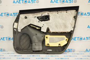 Door trim card front left Toyota Prius 30 10-11 cloth dark gray, rubbed