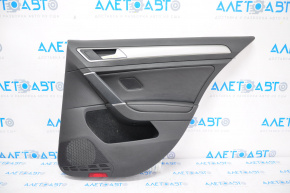 Door trim card rear right VW Golf 15-19 5d black