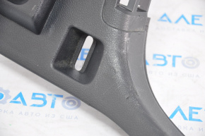 Upper left arch trim VW Golf 15-21 5d black, broken latches, scratches