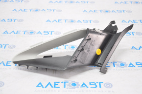 Front window trim left VW Golf 15-21 black-gray