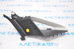 Front window trim right VW Golf 15-21 black-gray