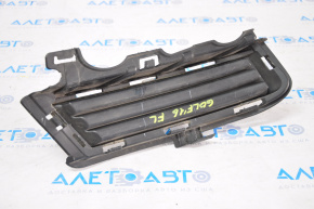 Bumper grille left VW Golf 15-17 without fog lights