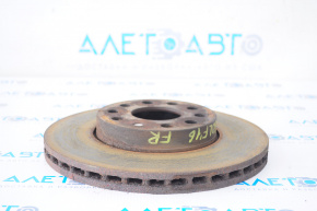 Front right brake disc VW Golf 15-