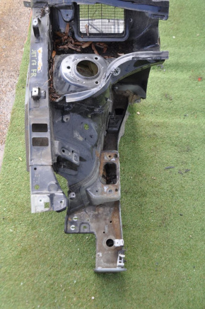 Front right quarter VW Jetta 11-18 USA black, zamyat threshold