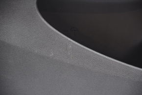 Door trim card front left Chevrolet Volt 11-15 black with gold insert, armrest leather, BOSE, scratches