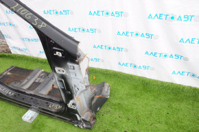 Front right body pillar Hyundai Sonata 15-19 black