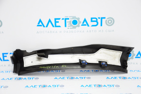 Door sill trim rear left Chevrolet Malibu 13-15 black, scratches, broken fastening