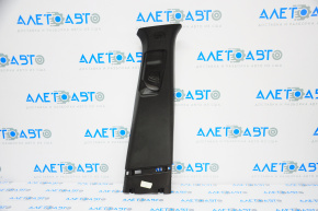 Center pillar trim upper belt right Chevrolet Malibu 13-15 black