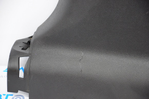 Center pillar trim lower left Chevrolet Malibu 13-15 black, scratches