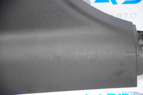 Center pillar trim lower left Chevrolet Malibu 13-15 black, scratches