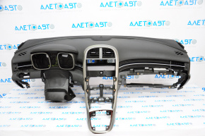 Torpedo front panel without AIRBAG Chevrolet Malibu 13-15 black