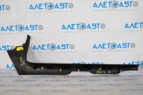 Door sill trim front left Dodge Challenger 15-23 black