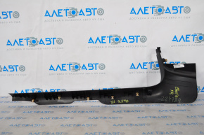 Door sill trim front right Dodge Challenger 15-23 black, scratches