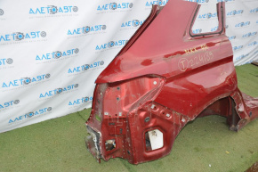 Quarter wing rear right Lincoln MKX 16-18 red, dented boot