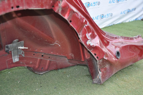 Quarter wing rear right Lincoln MKX 16-18 red, dented boot