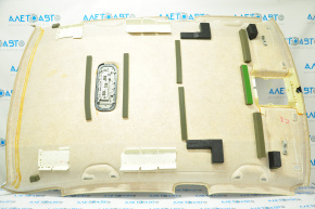 Headlining VW Passat b7 12-15 USA gray without sunroof, for dry cleaning, burnt