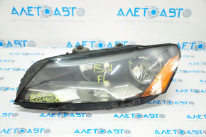 Headlight front left VW Passat b7 12-15 USA bare glass defect