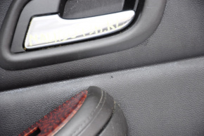 Door trim card rear left Chevrolet Malibu 13-15 black, scratches