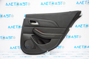 Door trim card rear right Chevrolet Malibu 13-15 black