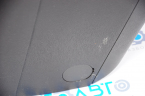 Console center armrest and cup holders Chevrolet Malibu 13-15 black leather, scratches