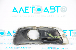 Left bumper grille Chevrolet Malibu 13-15 under fog lights