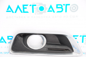 Right bumper grille Chevrolet Malibu 13-15 under fog lights