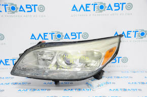 Headlight front left naked Chevrolet Malibu 13-15 halogen, for polishing