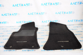 Dodge Challenger 09-17 Floor Mats Set Rag Black