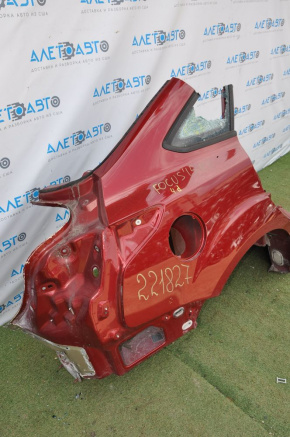 Quarter wing rear right Ford Focus mk3 11-18 4d red, small poke