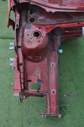 Front right quarter Ford Focus mk3 11-18 red, small bump