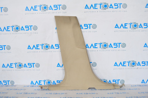 Center pillar trim lower left Ford Fusion mk5 13-16 beige, plastic turned white