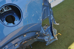 Quarter wing rear left Hyundai Tucson 16-18 blue, dent