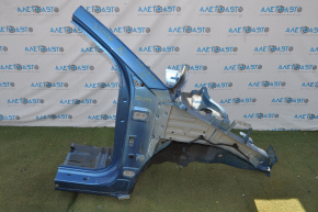 Front right quarter Hyundai Tucson 16-18 blue, dented side member and wing fastening