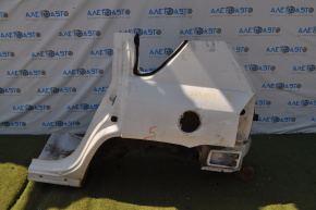 Quarter wing rear left Jeep Compass 11-16 white, rusty threshold