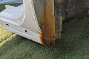 Quarter wing rear left Jeep Compass 11-16 white, rusty threshold