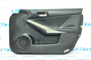Door trim card front right Lexus IS 14-20 black with gold insert