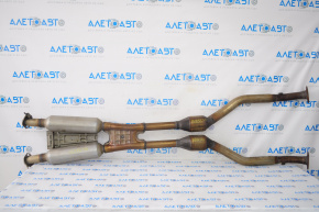 Exhaust line middle section with catalytic converter Lexus IS250 14-15