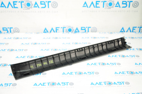 Door sill trim inner front right Lexus IS 14-24 black, worn