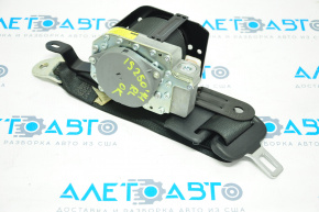 Rear left seat belt Lexus IS 14-20 black