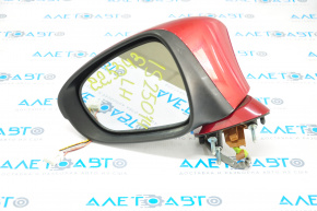 Left side mirror complete Lexus IS 14-15 7 pins, turn signal, red